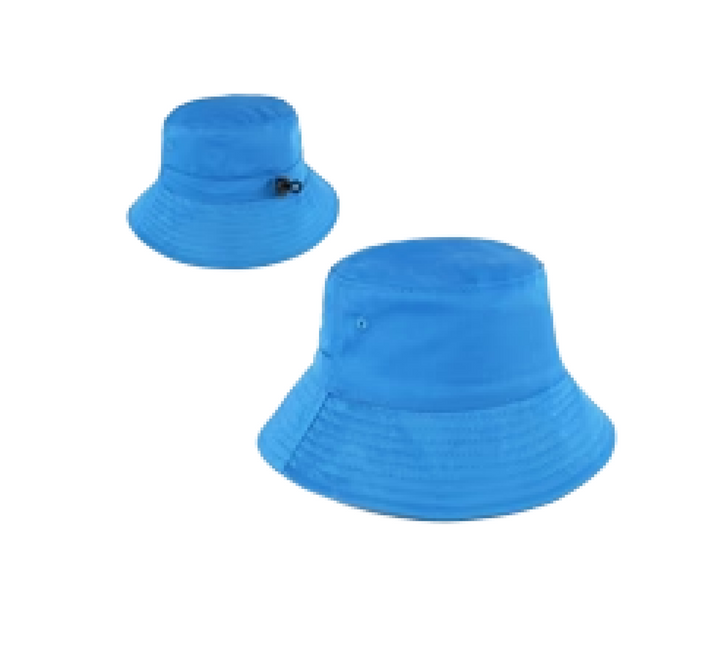 Personalised Bucket Hat - Youth (58cm) Bright Blue
