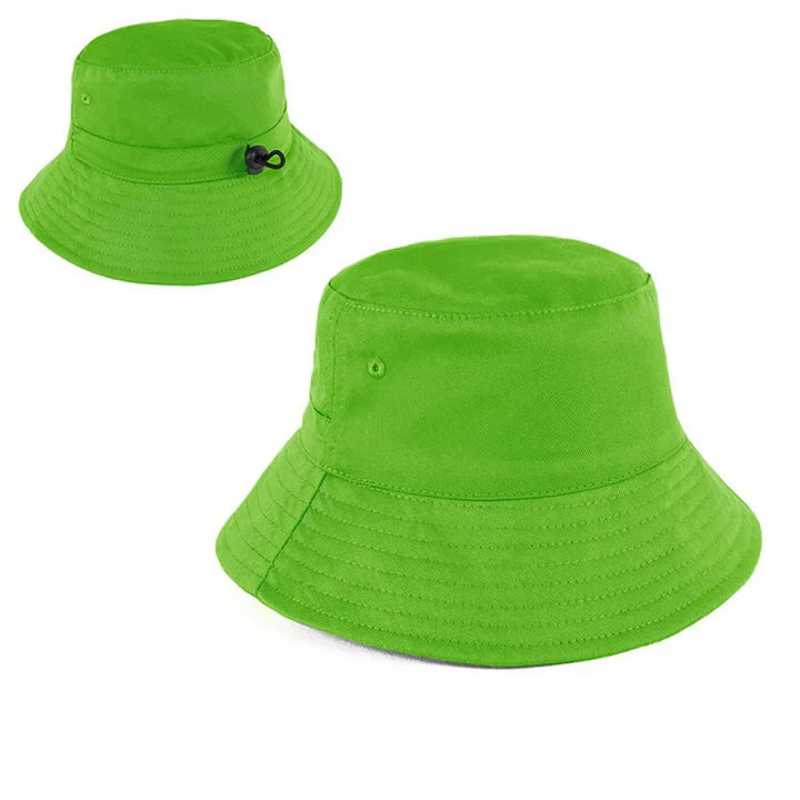 Personalised Bucket Hat - Youth (58Cm) Lime Green