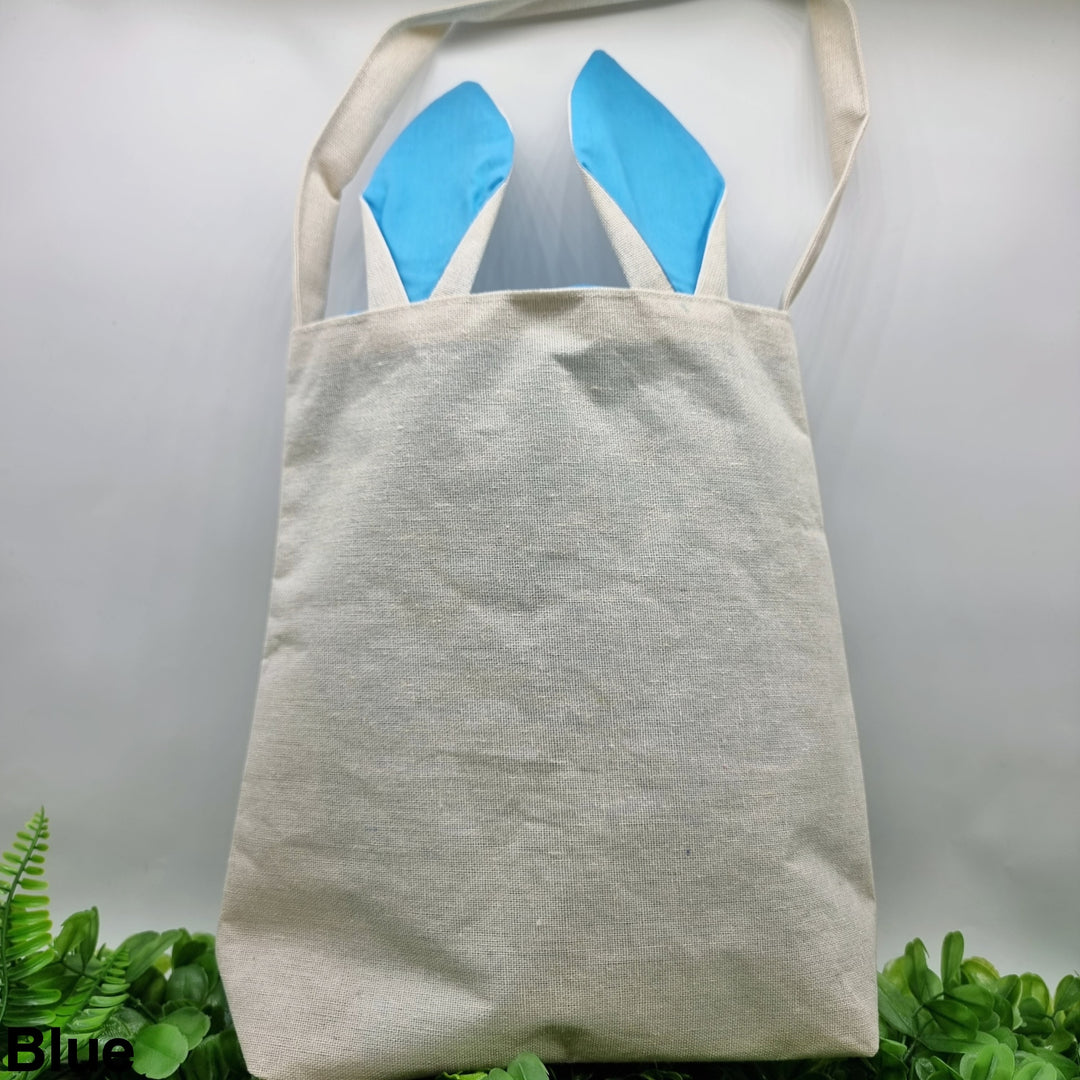 Personalised Bunny Bag Blue