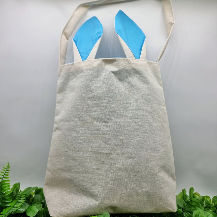Personalised Bunny Bag Blue