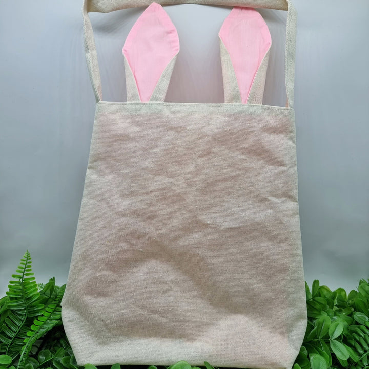 Personalised Bunny Bag Pink