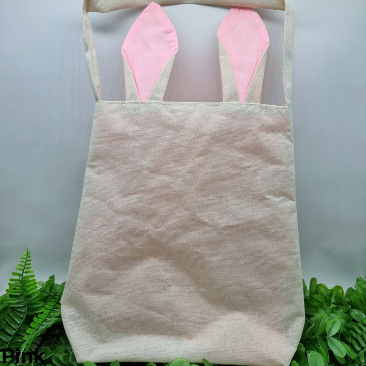 Personalised Bunny Bag Pink