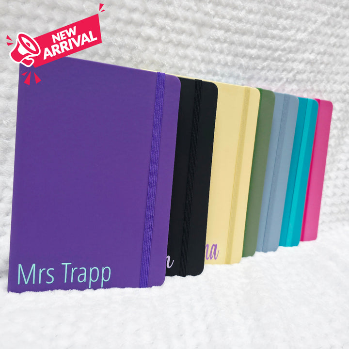 Personalised Coloured Notebook