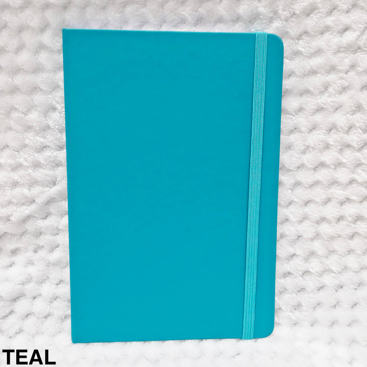 Personalised Coloured Notebook