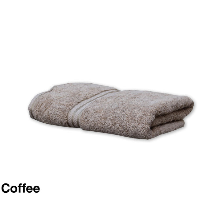 Personalised Elegant Bath Towel Coffee