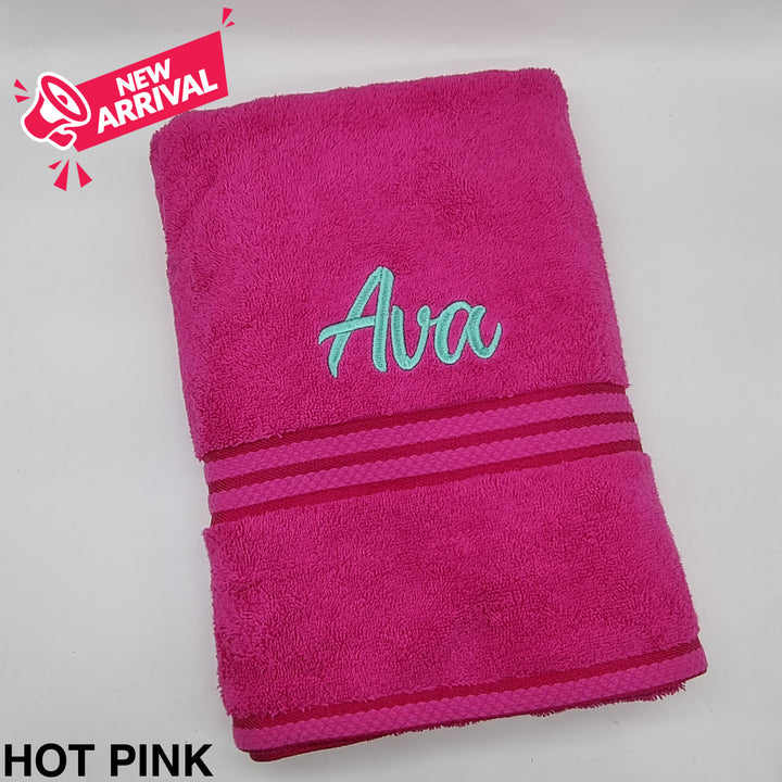 Personalised Elegant Bath Towel