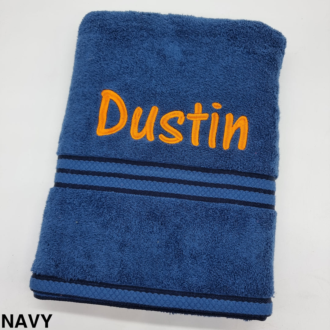 Personalised Elegant Bath Towel