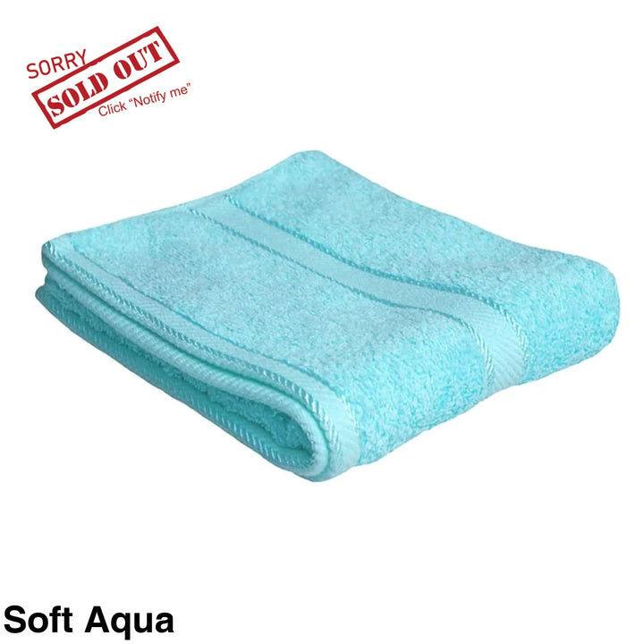 Personalised Face Washer Soft Aqua