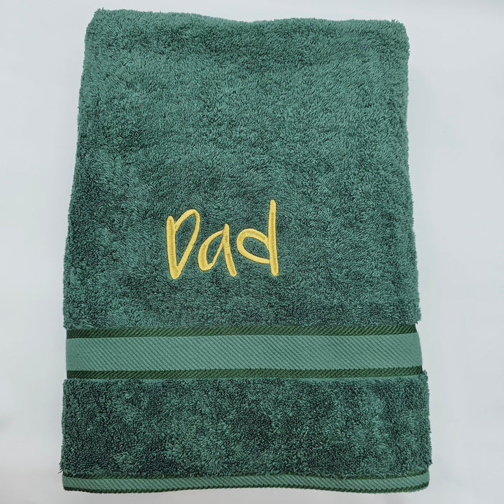 Personalised Kingtex Bath Sheet Forest Towels & Washcloths