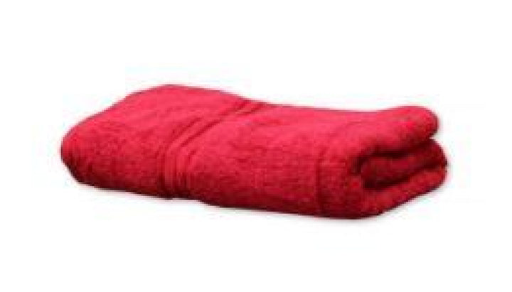 Personalised Bath Sheet Cherry