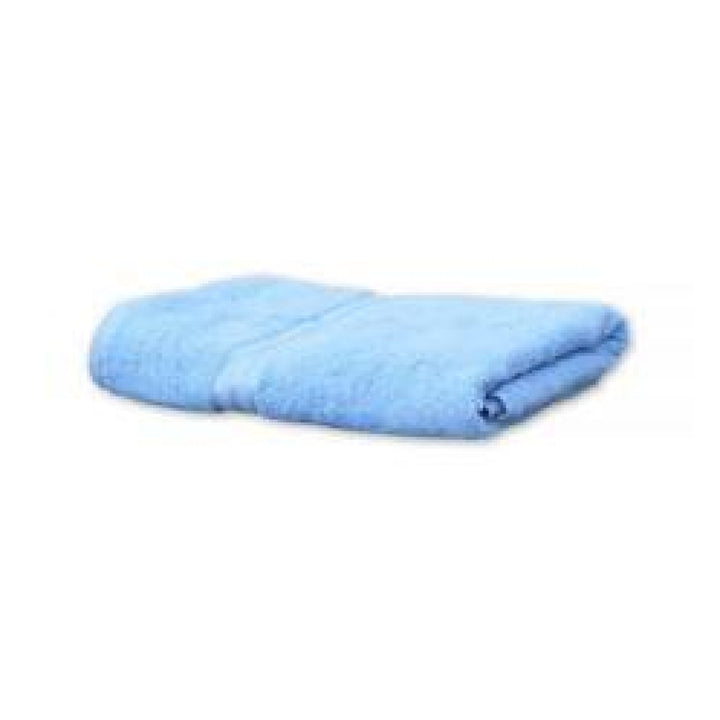 Personalised Bath Sheet Baby Blue