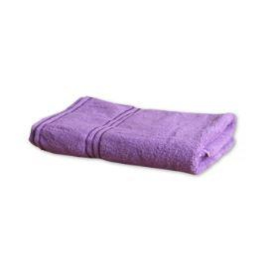 Personalised Bath Sheet Purple