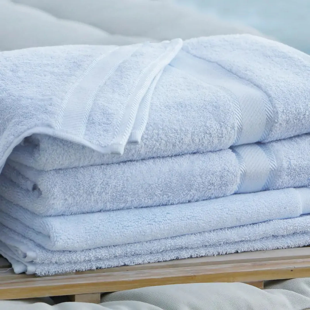 Personalised Kingtex Bath Towel Baby Blue ** PREORDER DUE 25/11/25 **