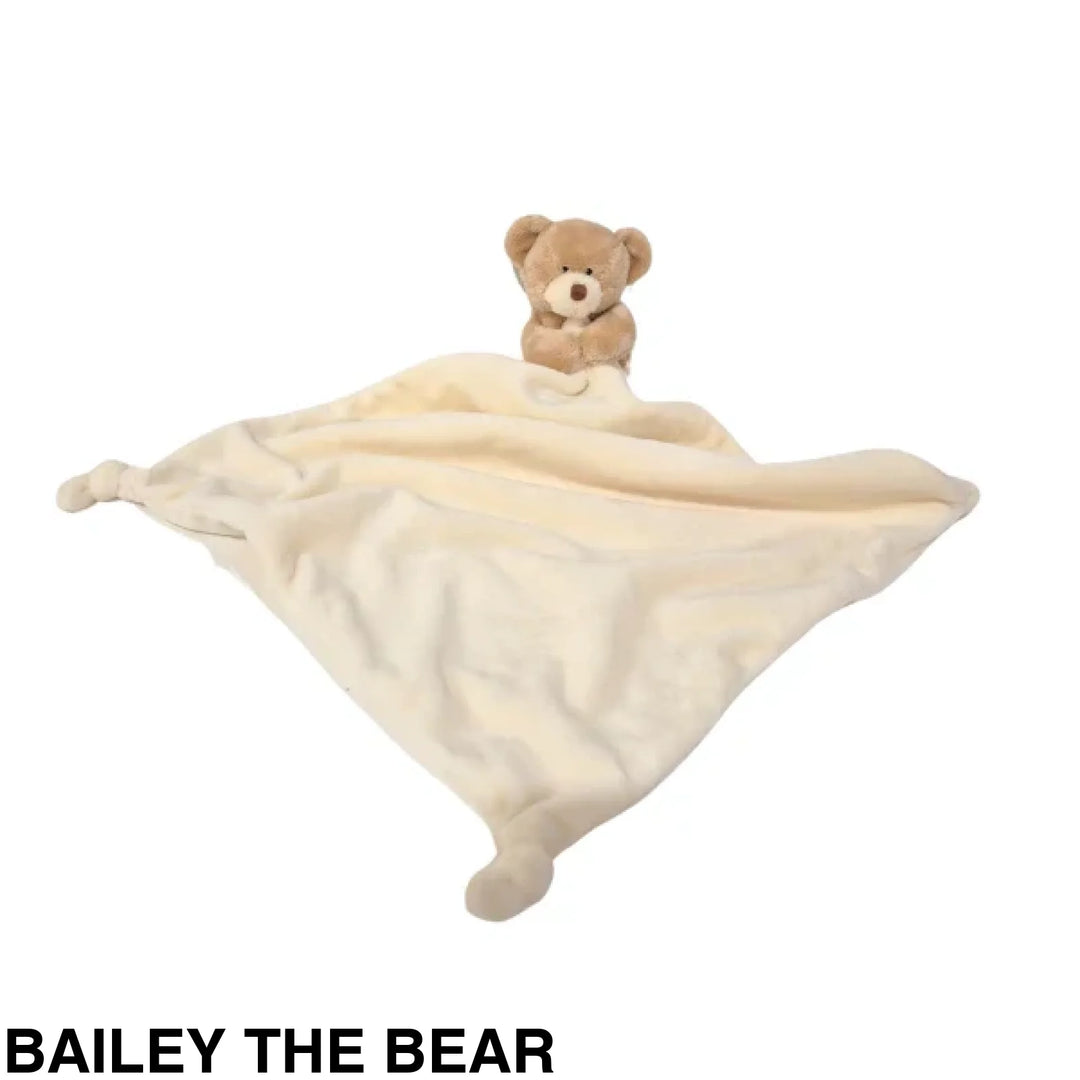 Petite Vous Mini Toy & Comfort Blanket Bailey the Bear