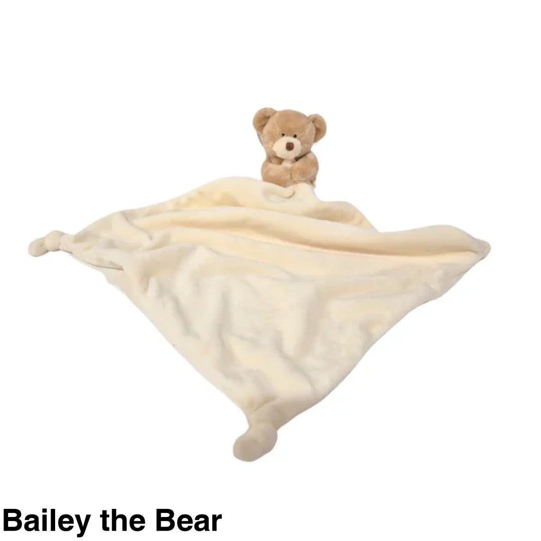 Petite Vous Mini Toy & Comfort Blanket Bailey the Bear