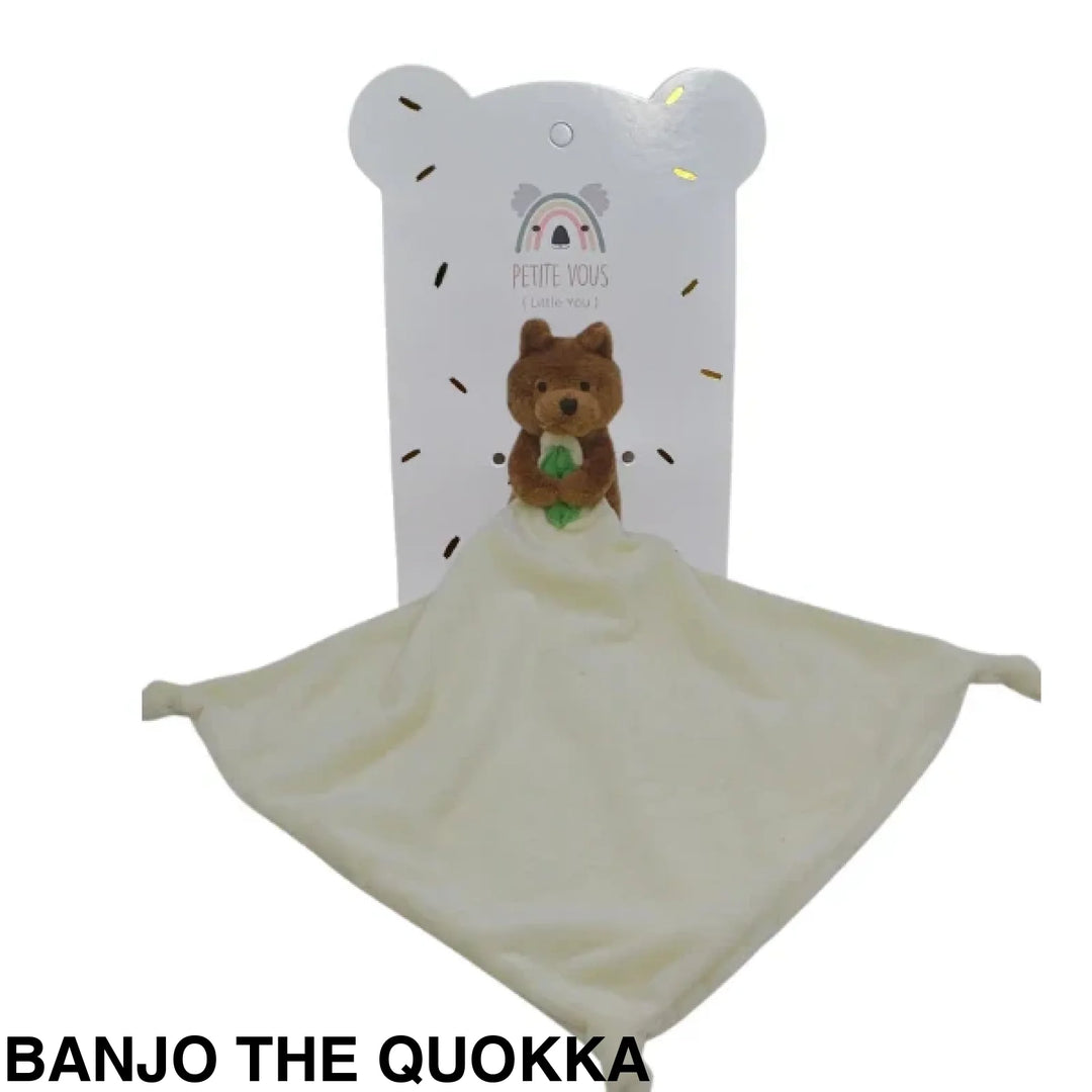 Petite Vous Mini Toy & Comfort Blanket Banjo the Quokka