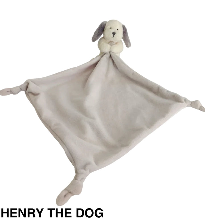 Petite Vous Mini Toy & Comfort Blanket Henry the Dog