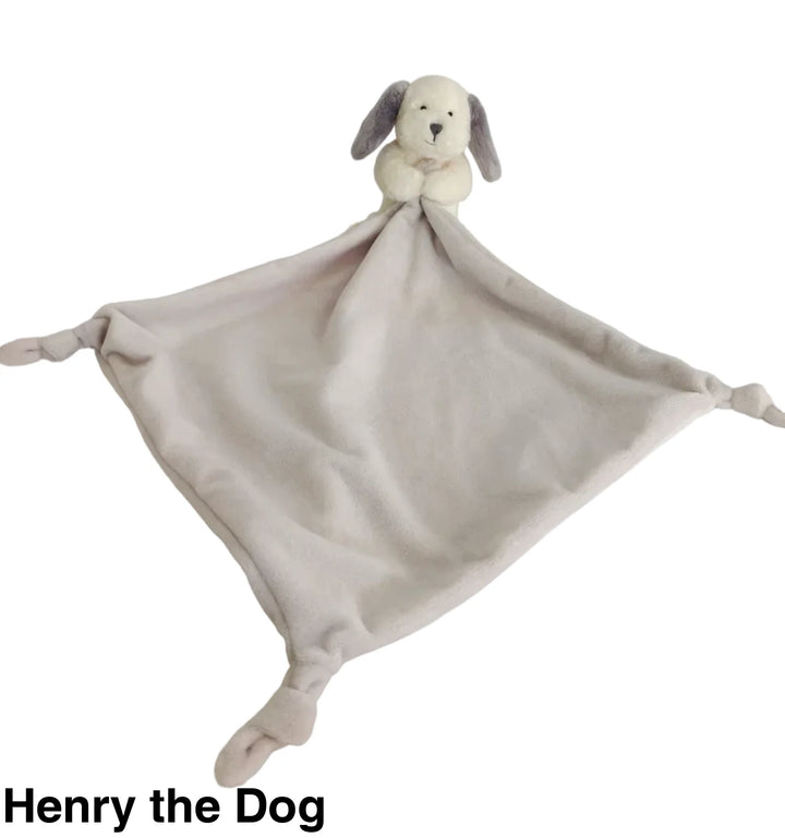 Petite Vous Mini Toy & Comfort Blanket Henry the Dog