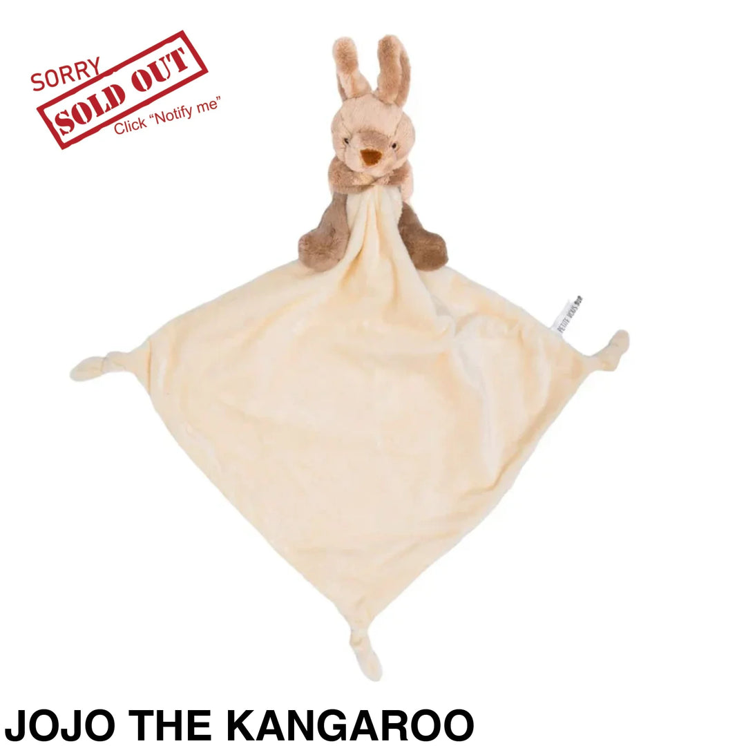 Petite Vous Mini Toy & Comfort Blanket Jojo the Kangaroo