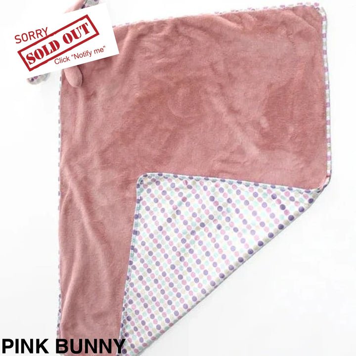Cubbies Bunny Blanket Pink