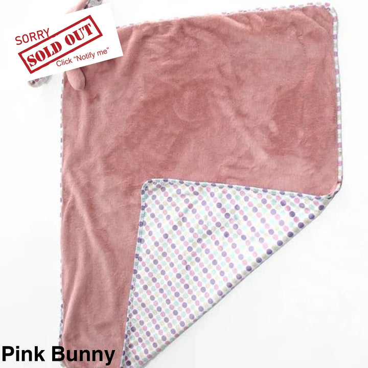 Cubbies Bunny Blanket Pink