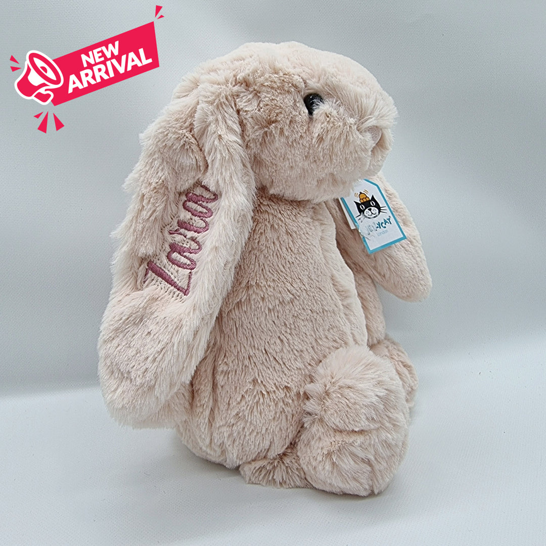 Blush Jellycat Bashful Bunny Medium Bunnies