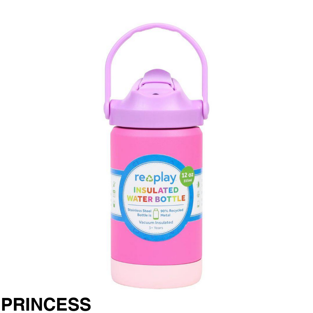 Replay 355ml Insulated Water Bottle Princess