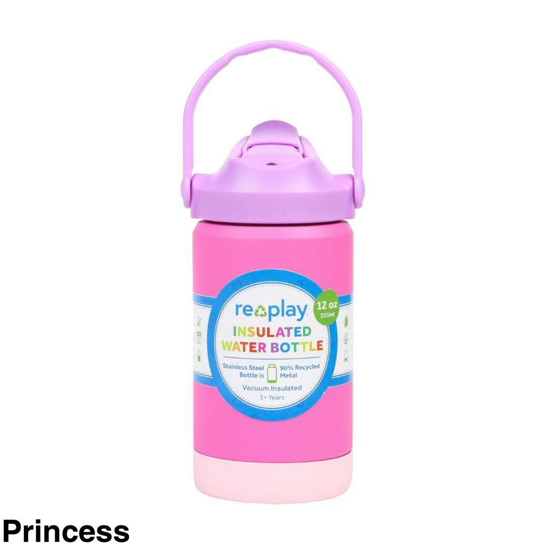 Replay 355ml Insulated Water Bottle Princess