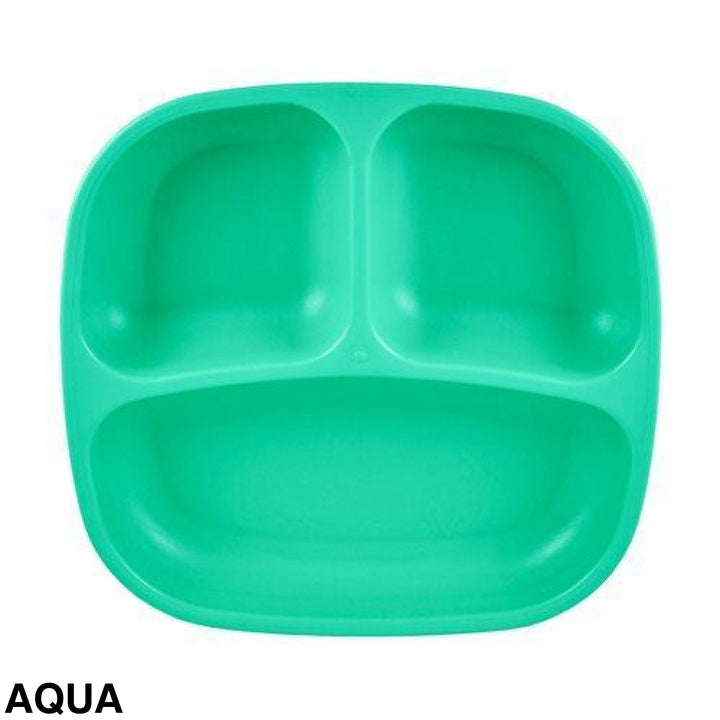 Replay Divided Plate Aqua
