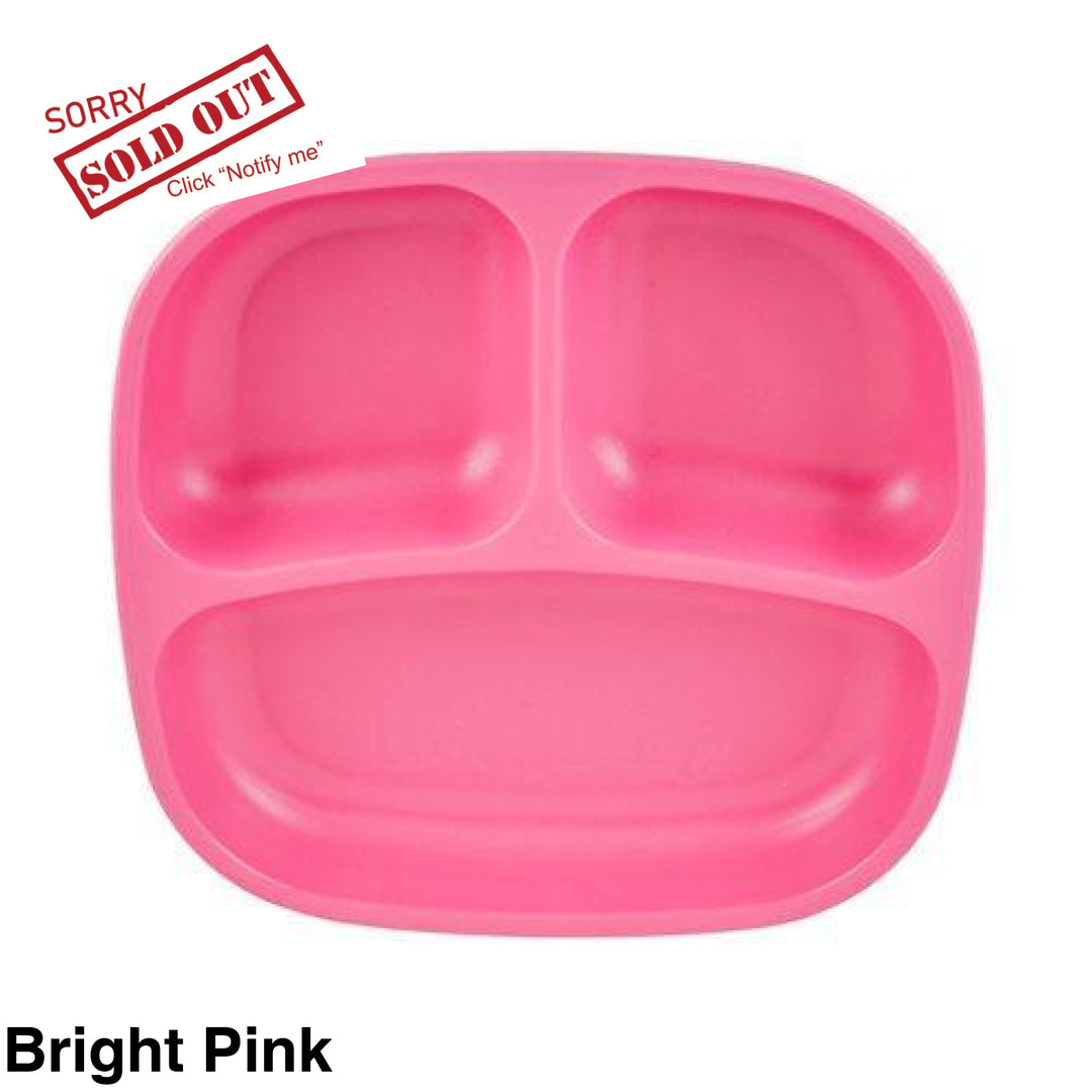 Replay Divided Plate Bright Pink