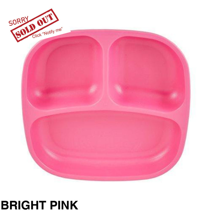 Replay Divided Plate Bright Pink