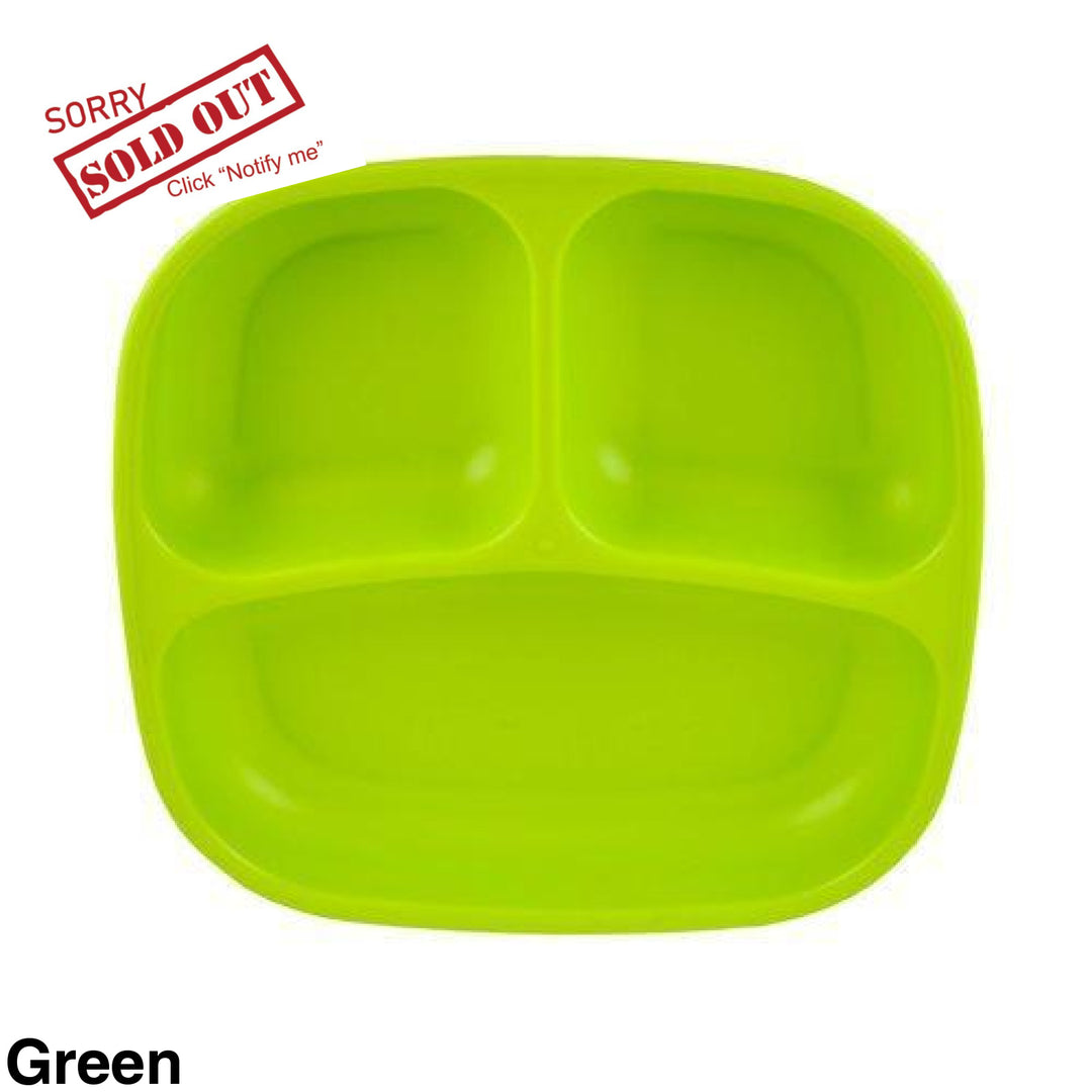 Replay Divided Plate Green