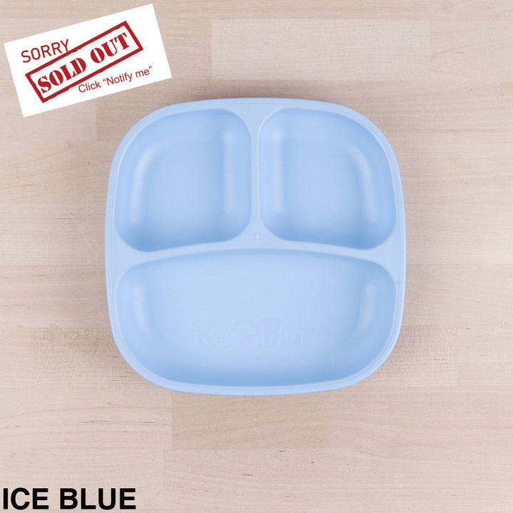 Replay Divided Plate Ice Blue