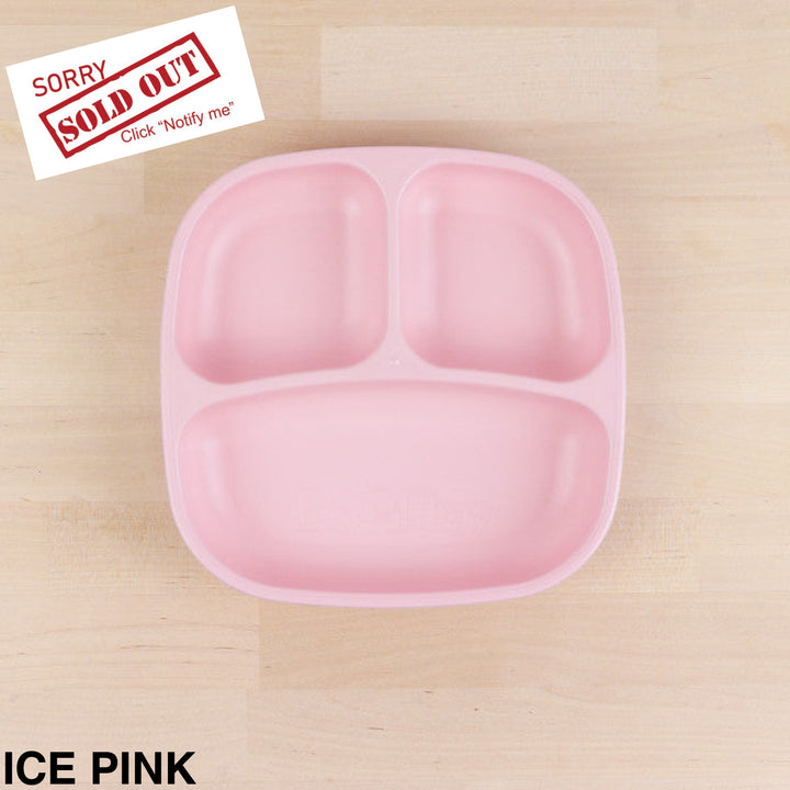 Replay Divided Plate Ice Pink