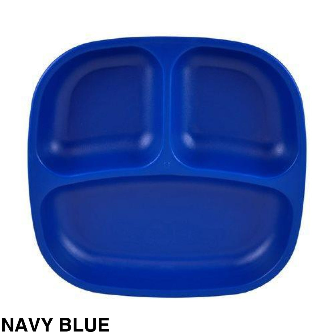 Replay Divided Plate Navy Blue