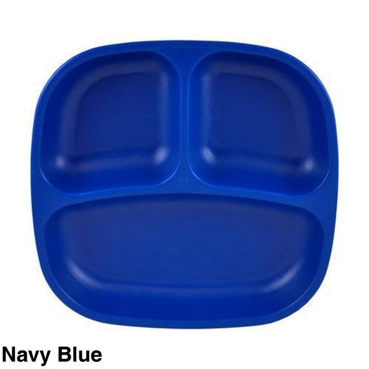 Replay Divided Plate Navy Blue