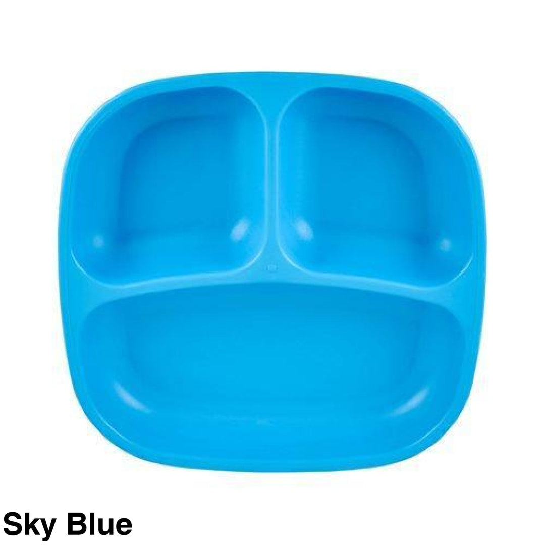Replay Divided Plate Sky Blue