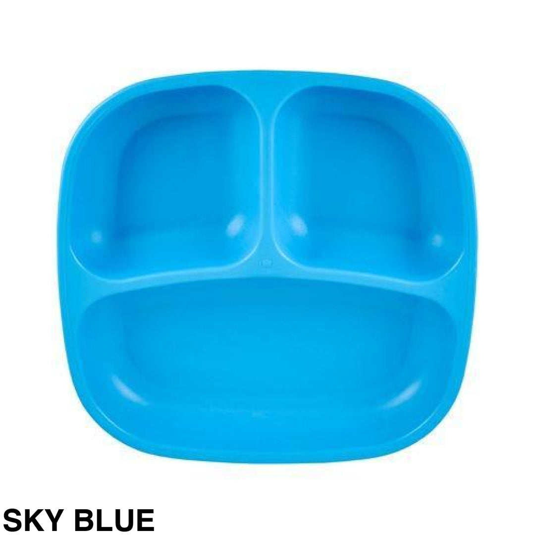 Replay Divided Plate Sky Blue