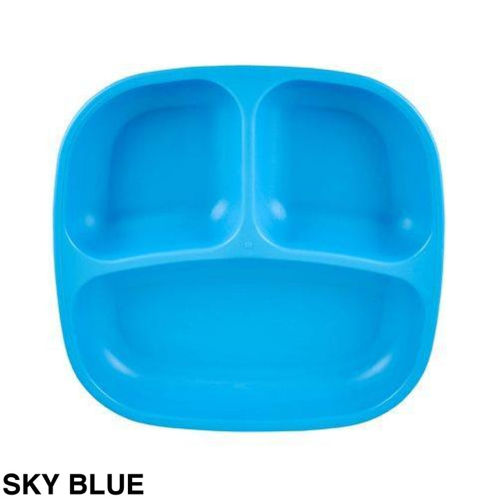 Replay Divided Plate Sky Blue