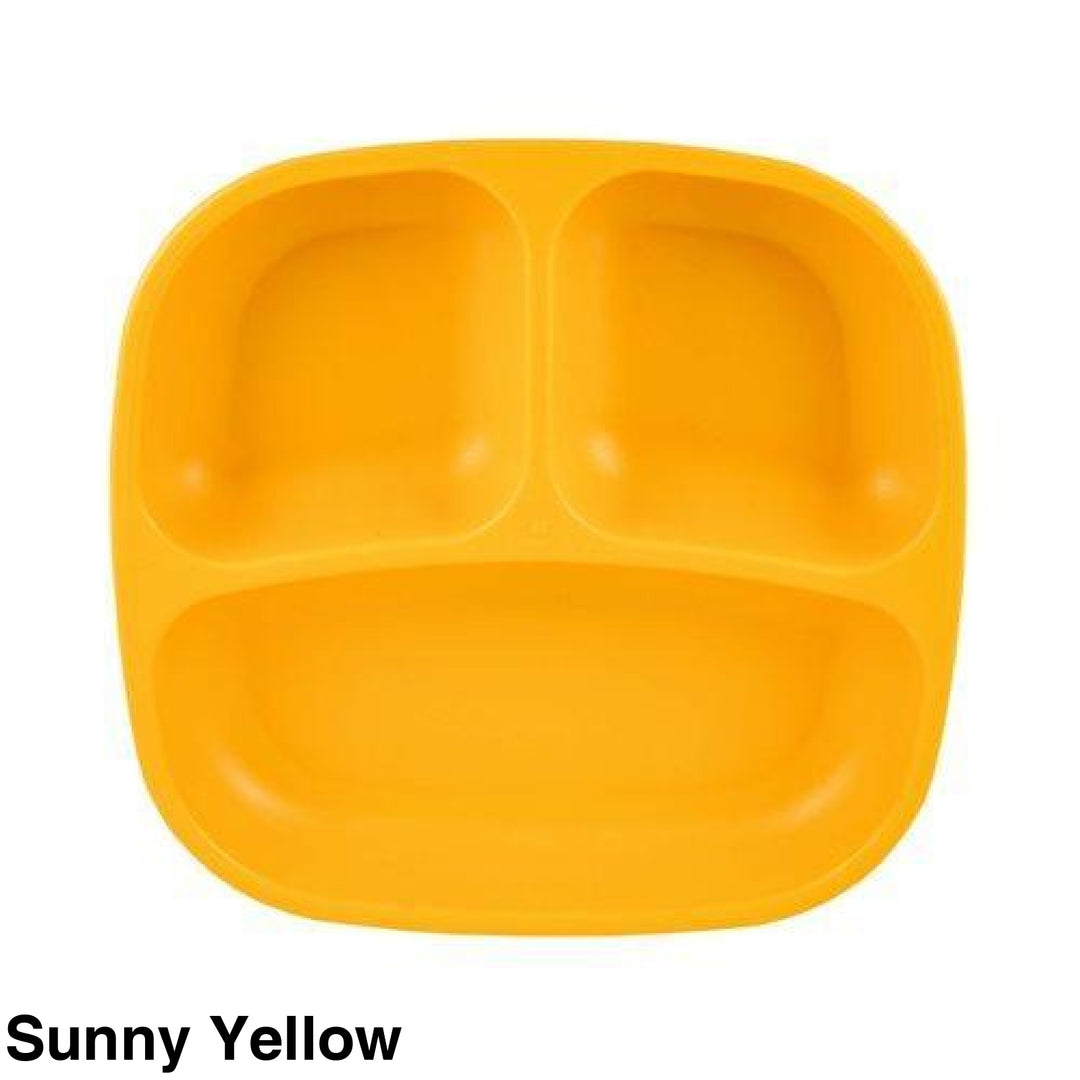 Replay Divided Plate Sunny Yellow