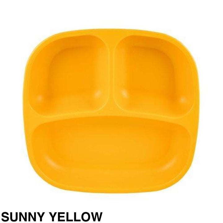Replay Divided Plate Sunny Yellow