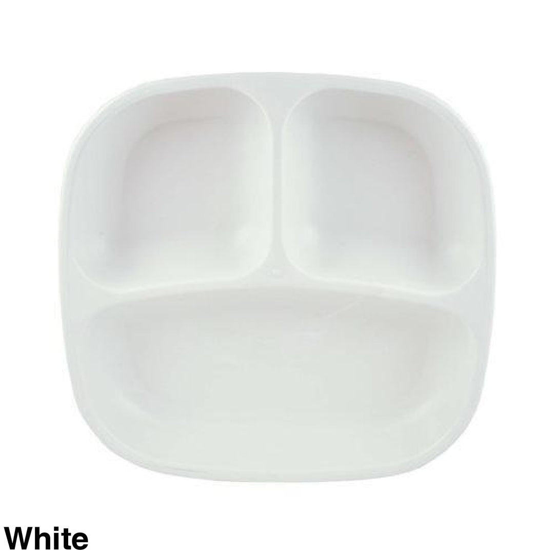 Replay Divided Plate White