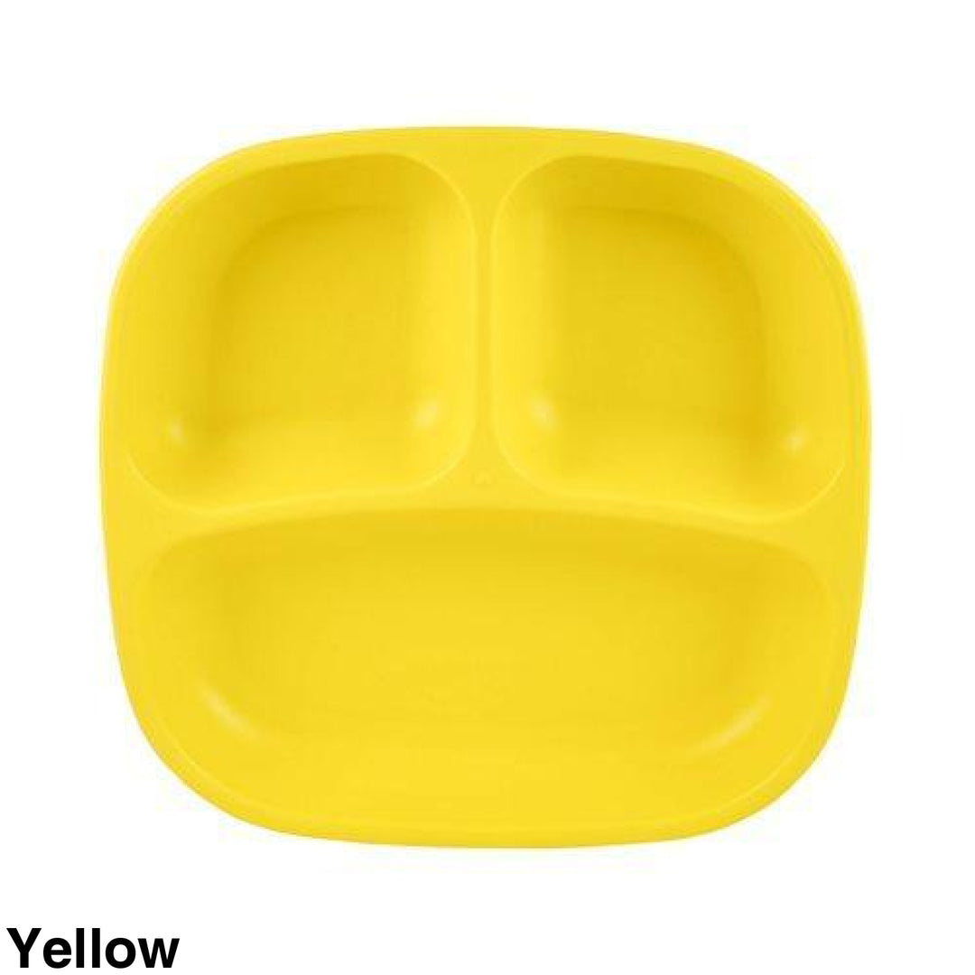 Replay Divided Plate Yellow