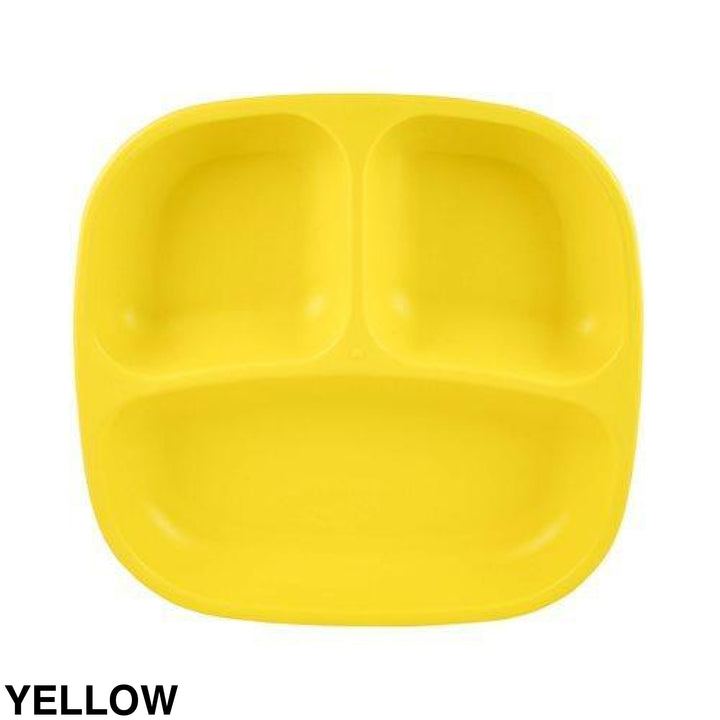 Replay Divided Plate Yellow