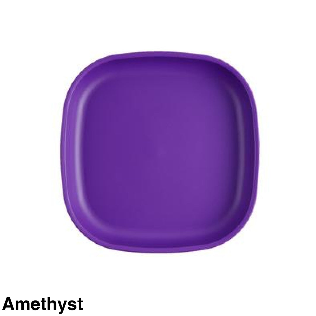 Replay Large Flat Plate Amethyst