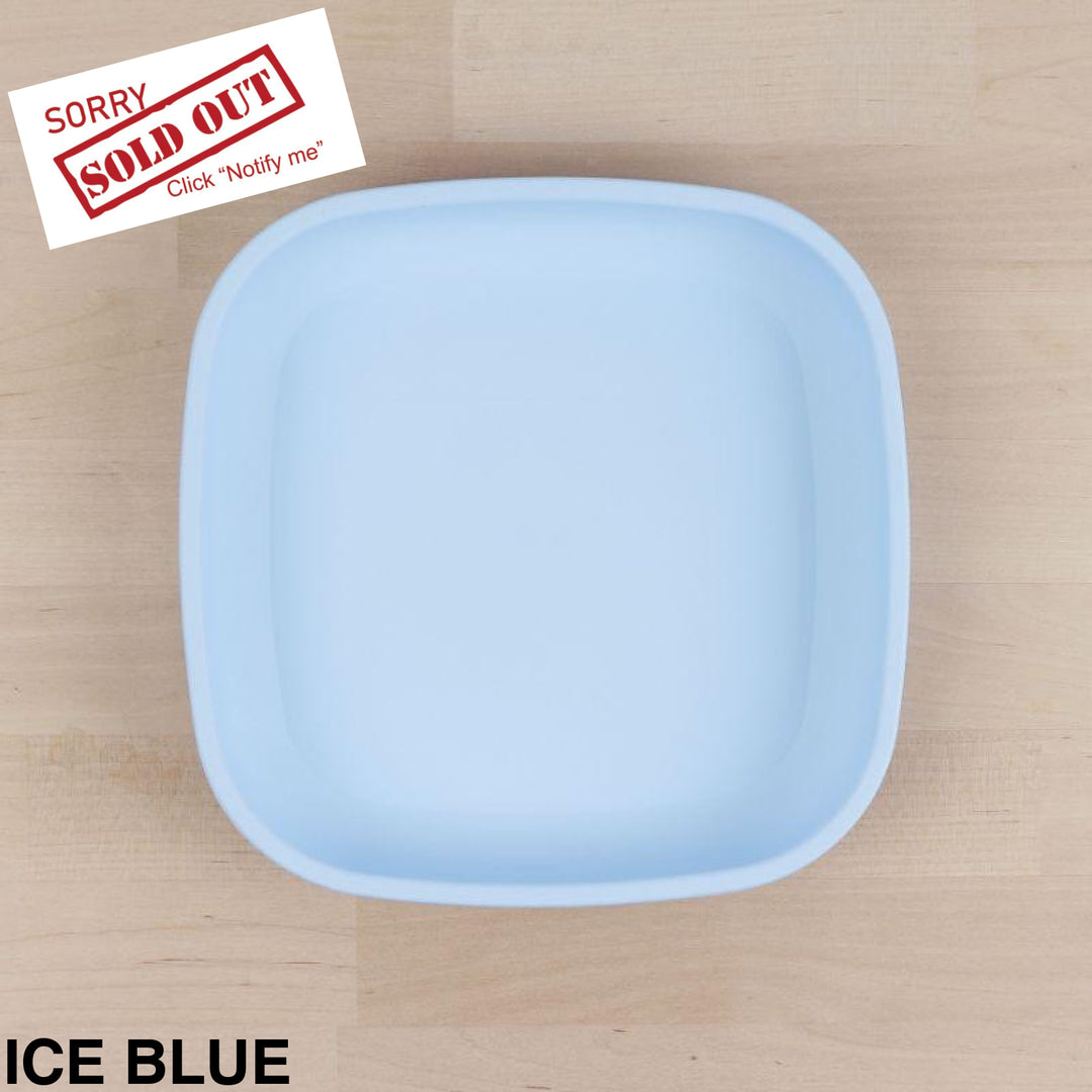 Replay Large Flat Plate Ice Blue