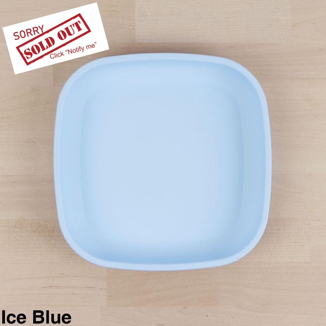 Replay Large Flat Plate Ice Blue
