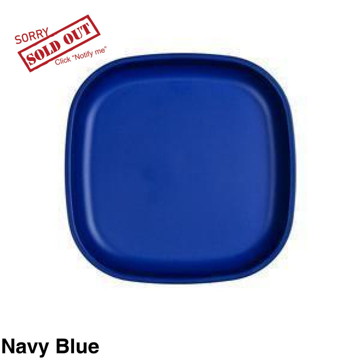 Replay Large Flat Plate Navy Blue