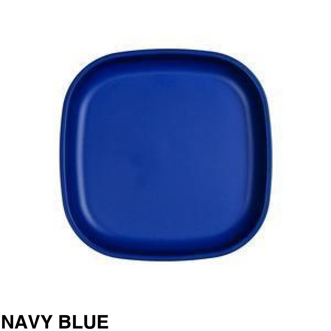 Replay Large Flat Plate Navy Blue