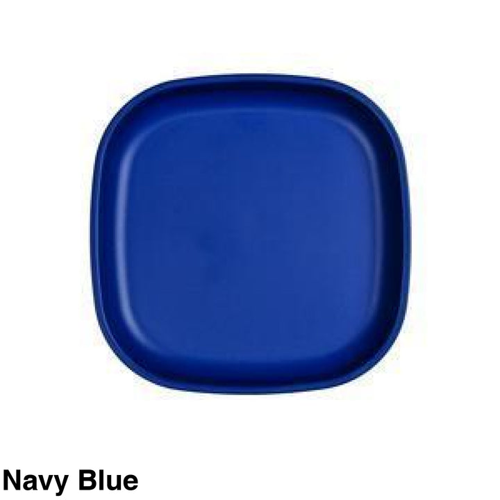 Replay Large Flat Plate Navy Blue